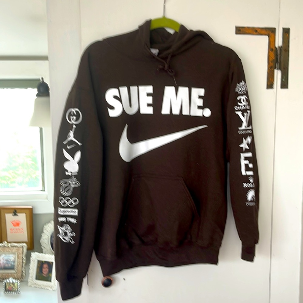 Fun tongue in cheek hoodie